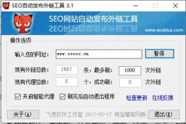 SEO网站自动发布外链工具v3.1